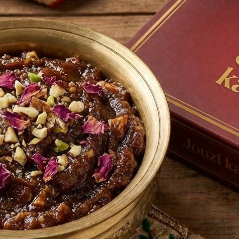 Close-up of Hameedi's Top Jouzi Halwa