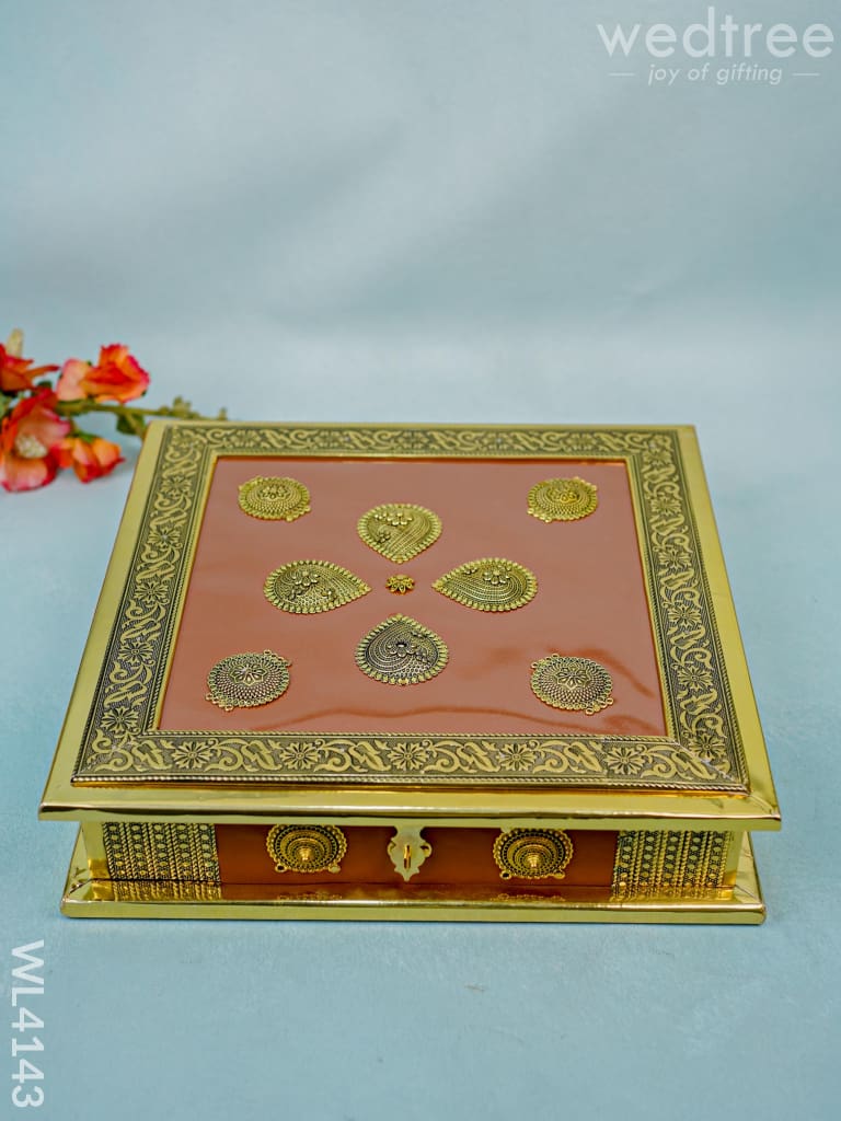 Dry Fruit Box Wooden (12 x 12)