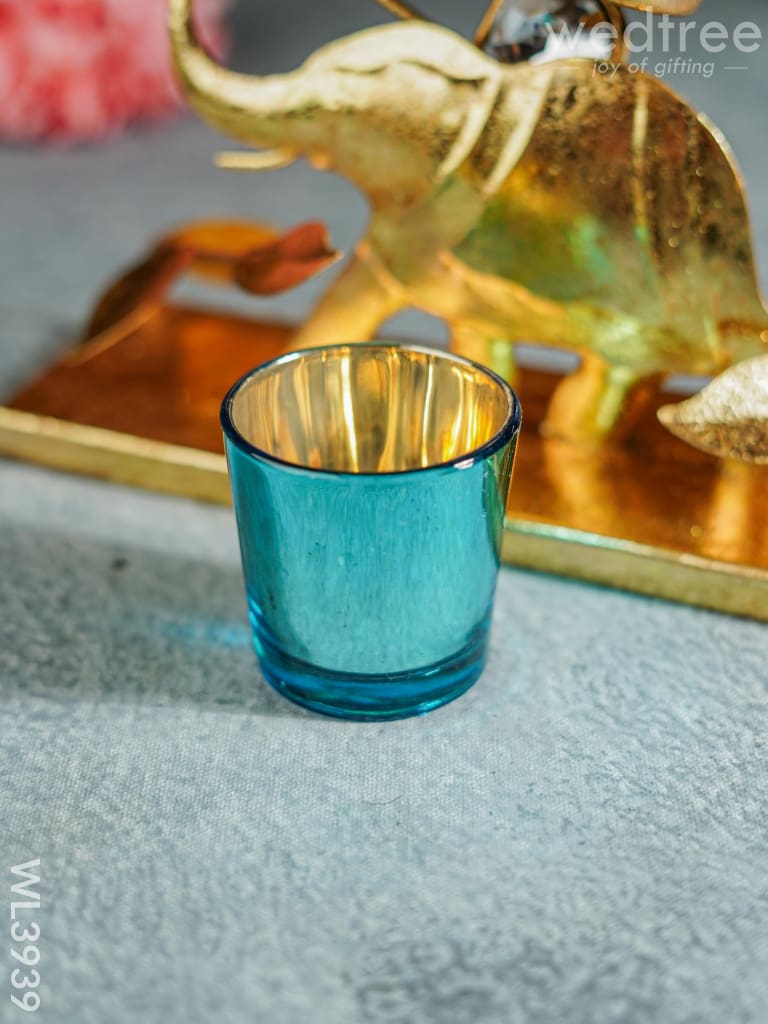 Elephant Stand with Glass Candle Holder