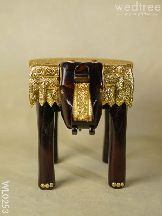 Elephant stool - 15 inch (Metal fitting)