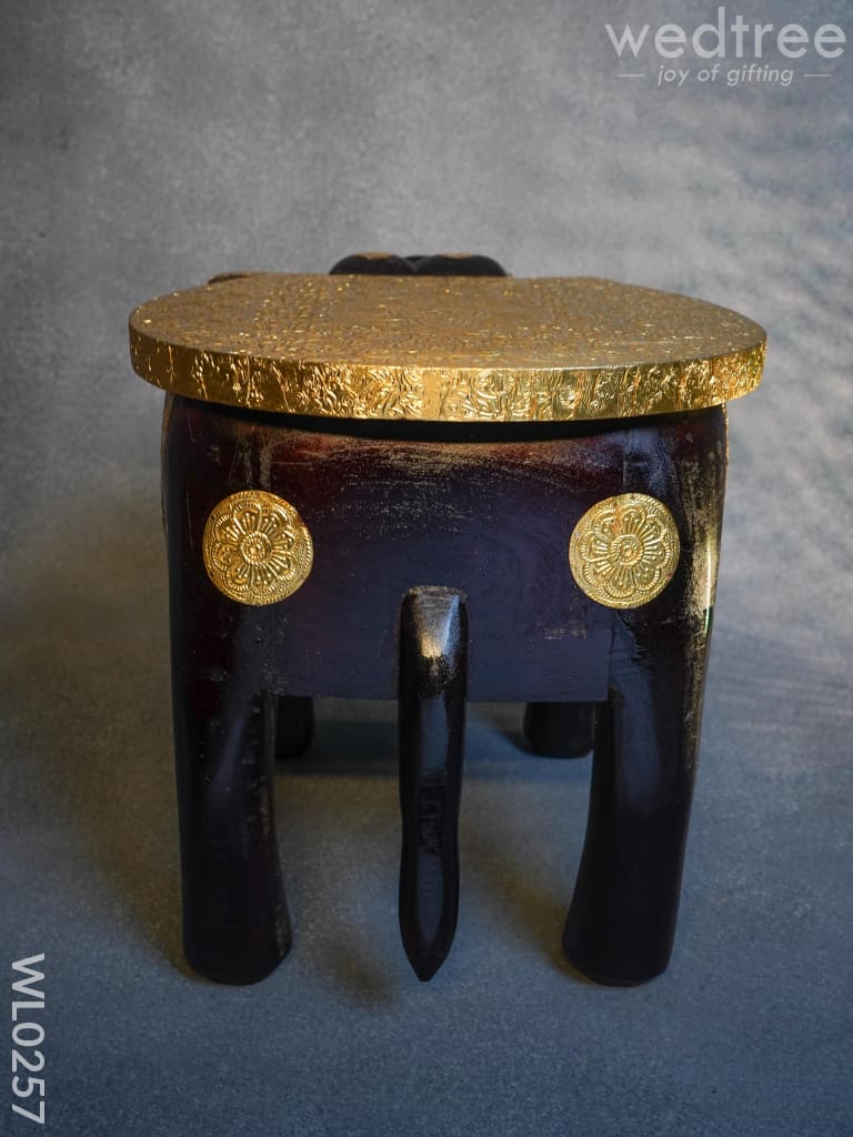 Elephant stool - 15 inch (Metal fitting)