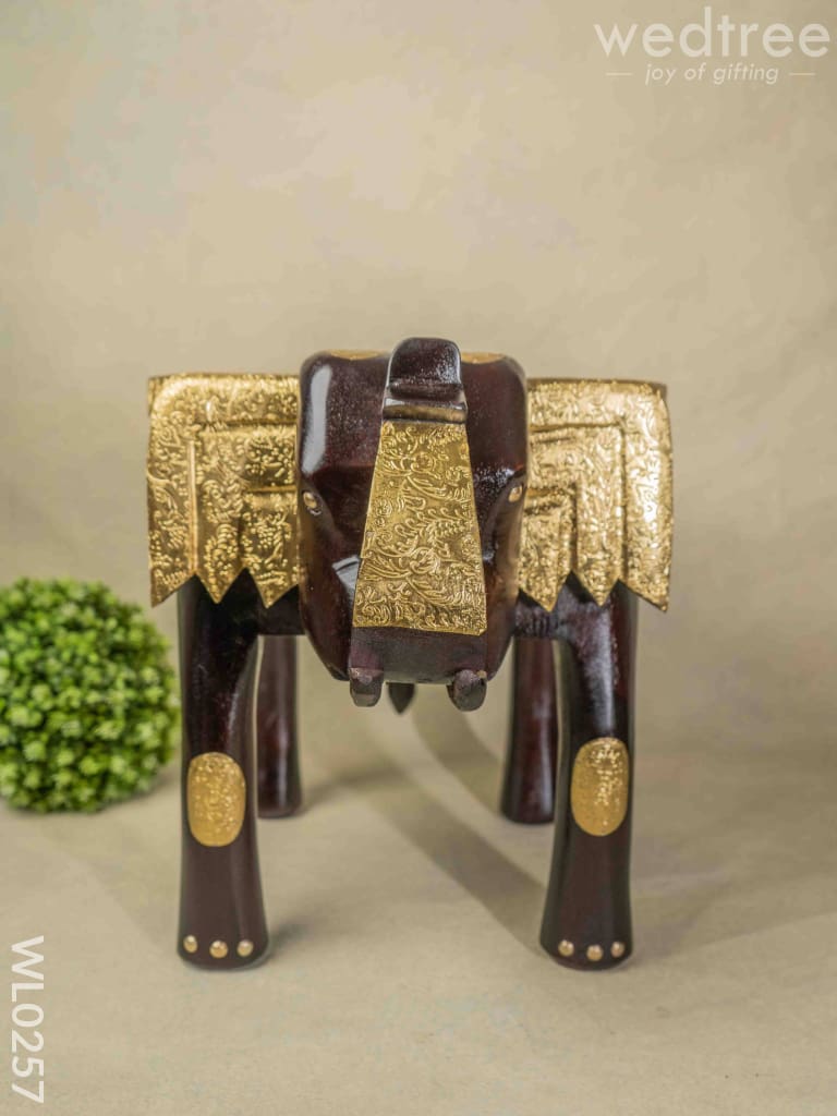 Elephant stool - 15 inch (Metal fitting)