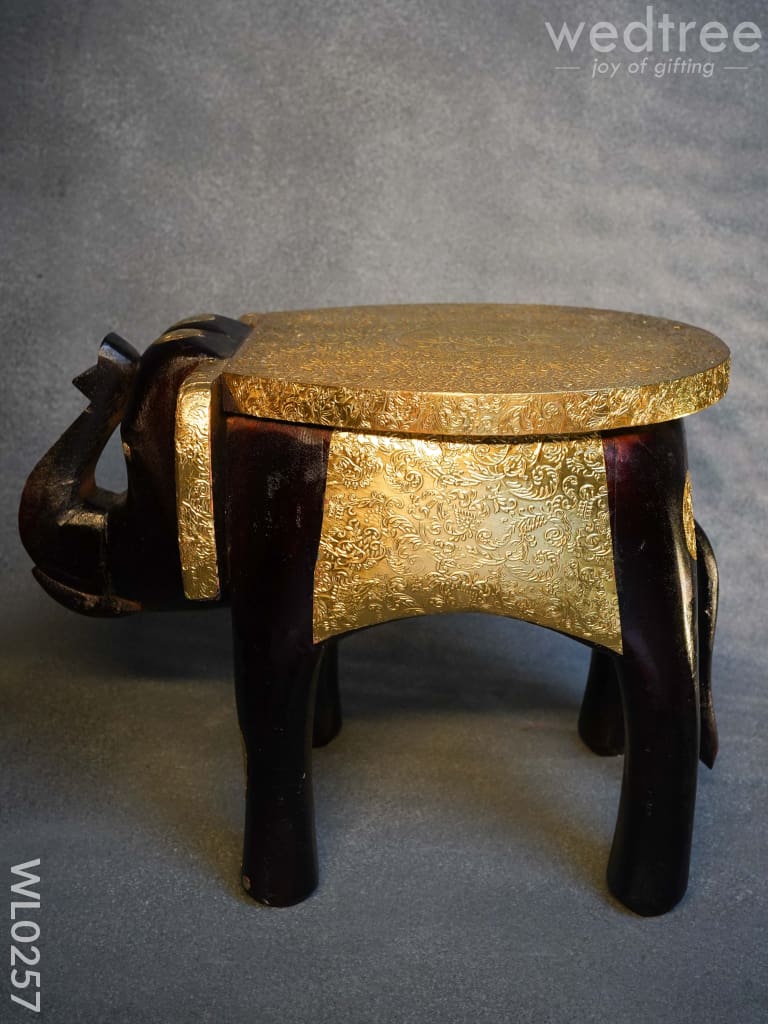 Elephant stool - 15 inch (Metal fitting)