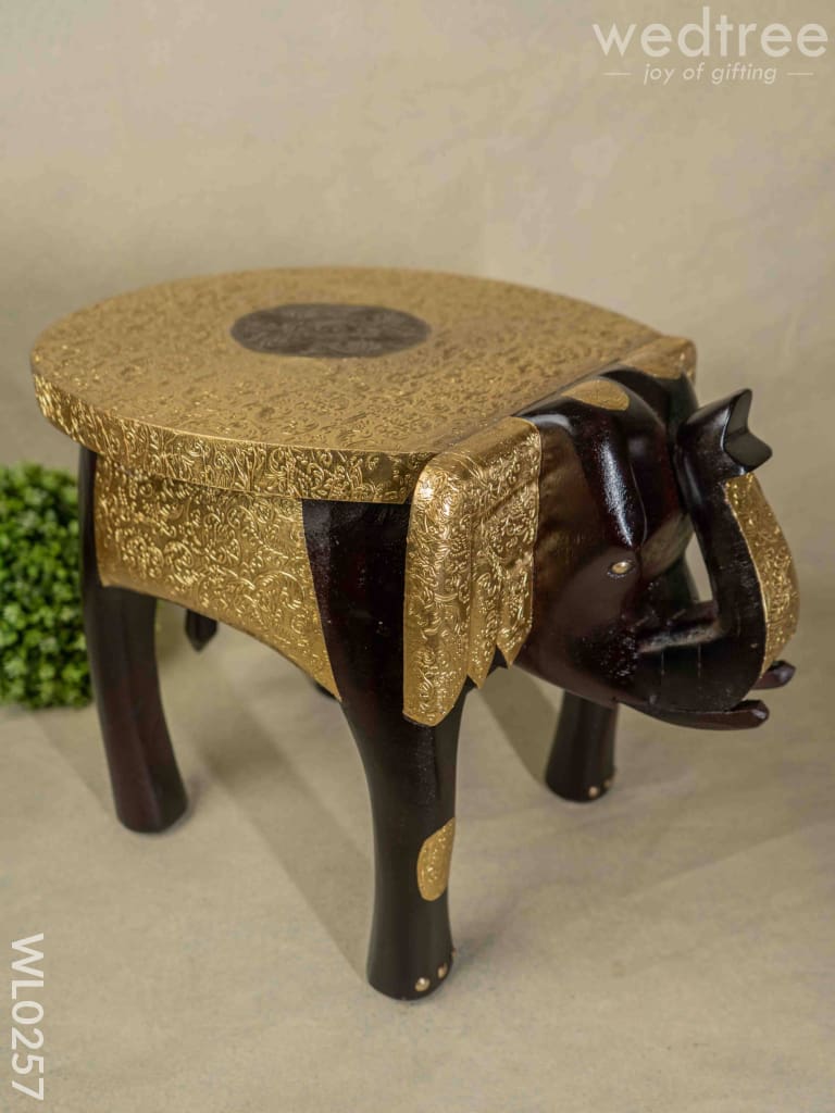 Elephant stool - 15 inch (Metal fitting)