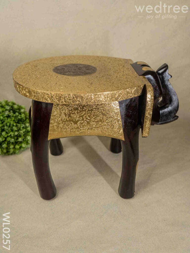 Elephant stool - 15 inch (Metal fitting)