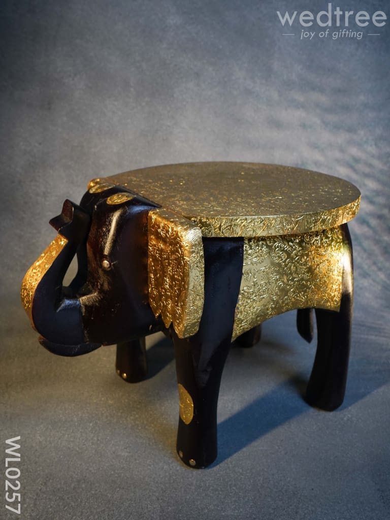 Elephant stool - 15 inch (Metal fitting)