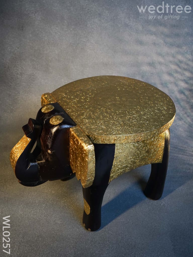 Elephant stool - 15 inch (Metal fitting)