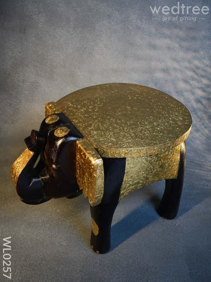 Elephant stool - 15 inch (Metal fitting)