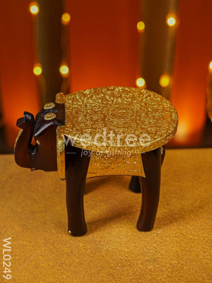 Elephant stool - 8 inch (Metal fitting)