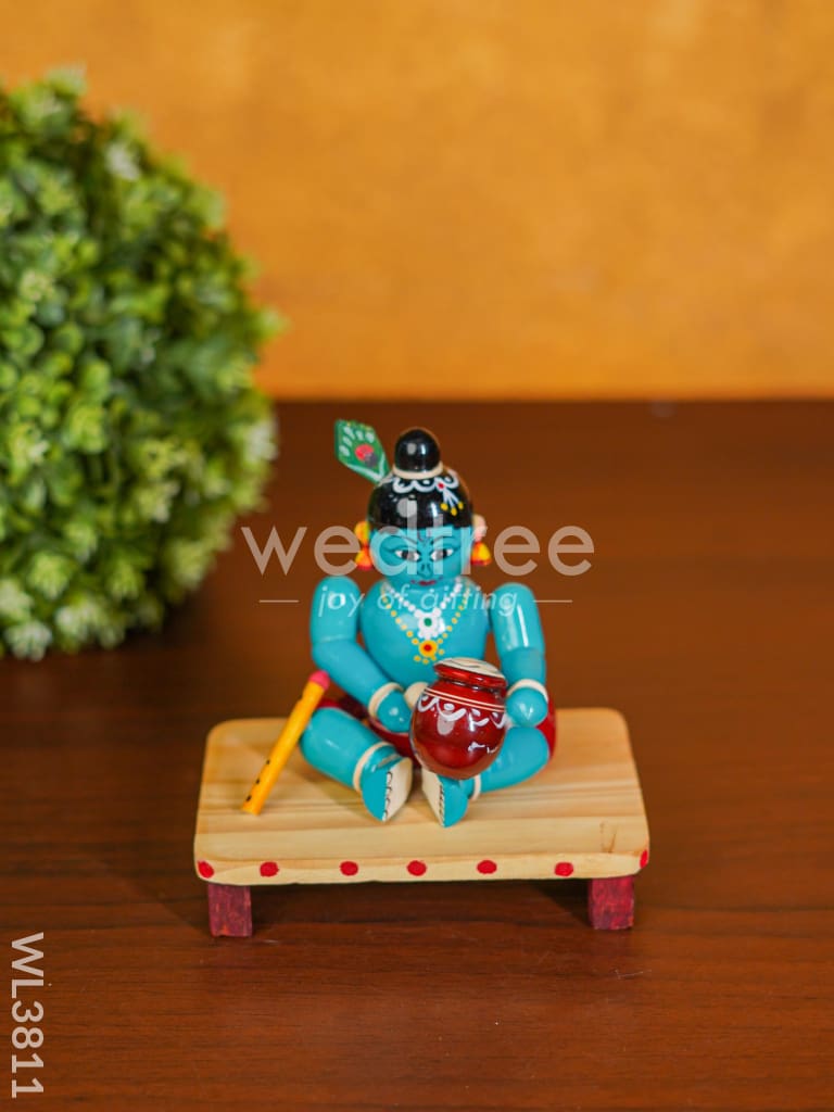 Etikoppaka Toy - Krishna