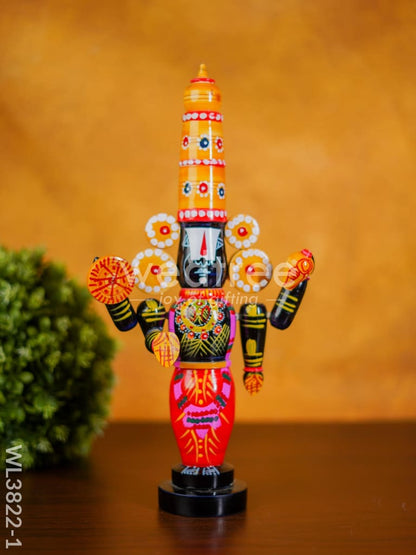 Etikoppaka Toy - Tirupathi Balaji - 13 inch