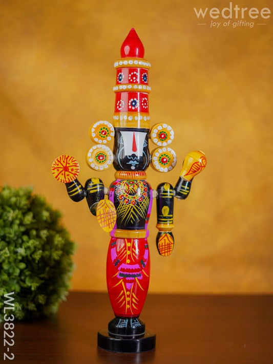 Etikoppaka Toy - Tirupathi Balaji - 16 inch