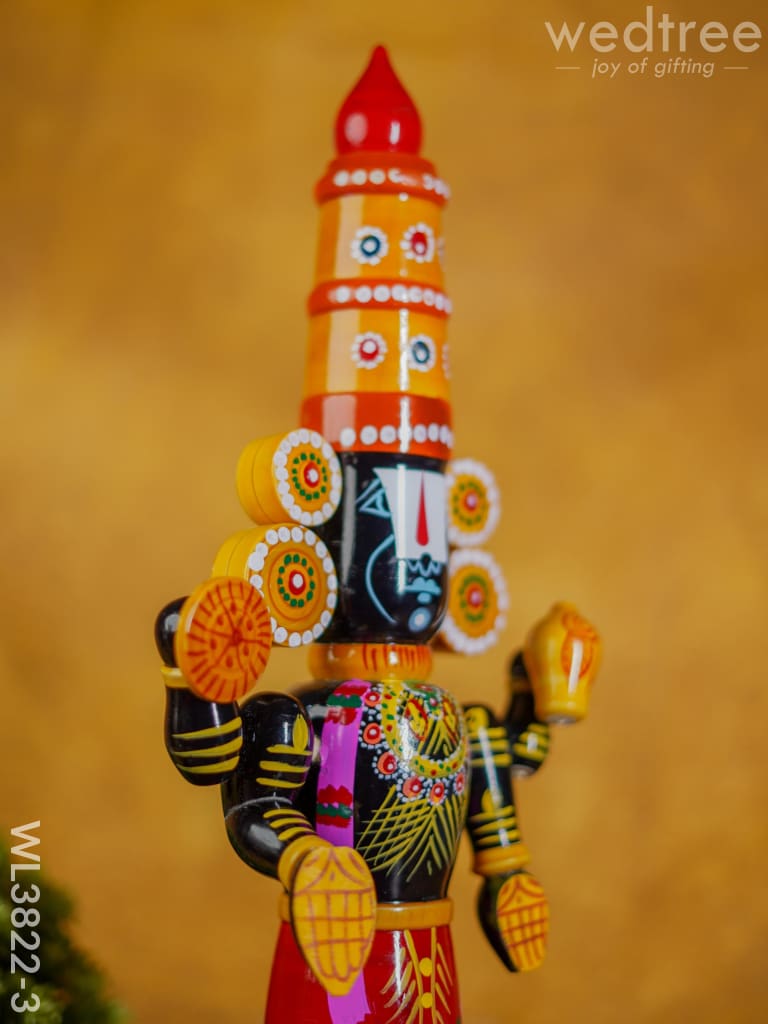 Etikoppaka Toy - Tirupathi Balaji - 19 inch