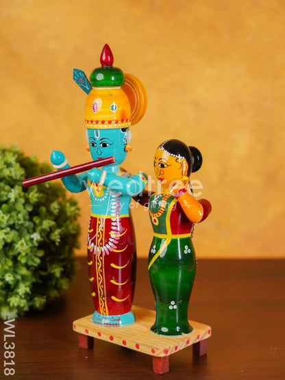 Etikoppaka Toys - Radha Krishna