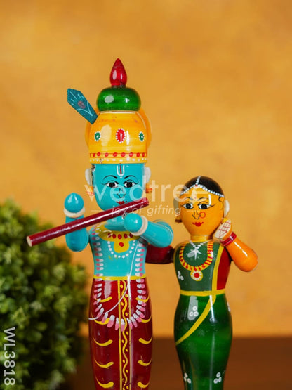 Etikoppaka Toys - Radha Krishna