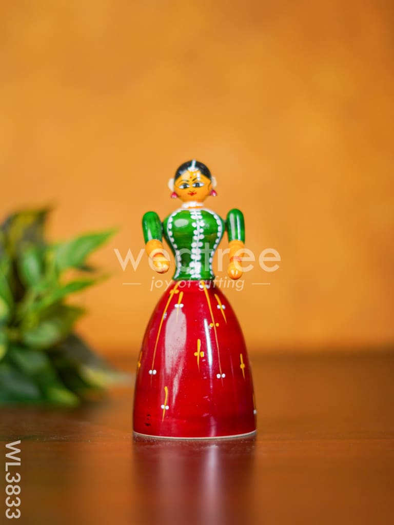 Etikoppaka Toys - Woman in Traditional attire