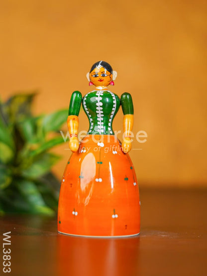 Etikoppaka Toys - Woman in Traditional attire