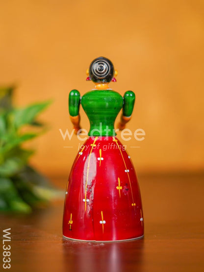 Etikoppaka Toys - Woman in Traditional attire