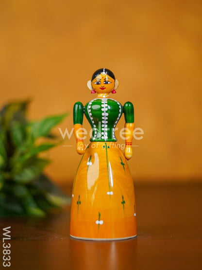 Etikoppaka Toys - Woman in Traditional attire