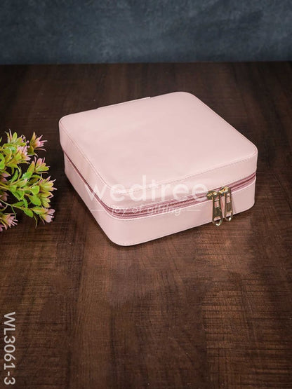 Faux Leather Jewel Box - (6.5x6.5)