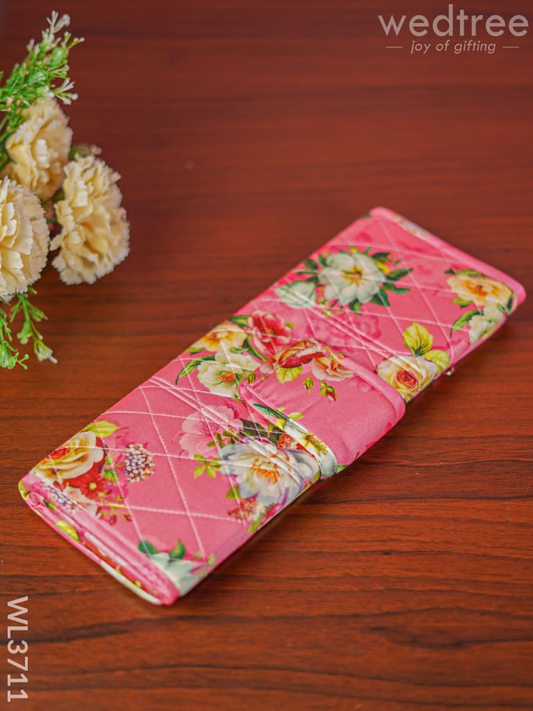 Floral Design Trinket Pouch