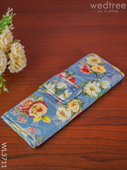 Floral Design Trinket Pouch