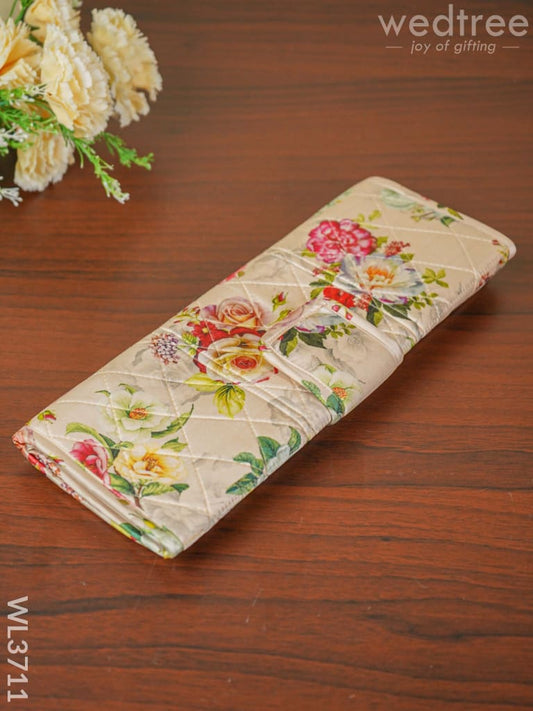 Floral Design Trinket Pouch