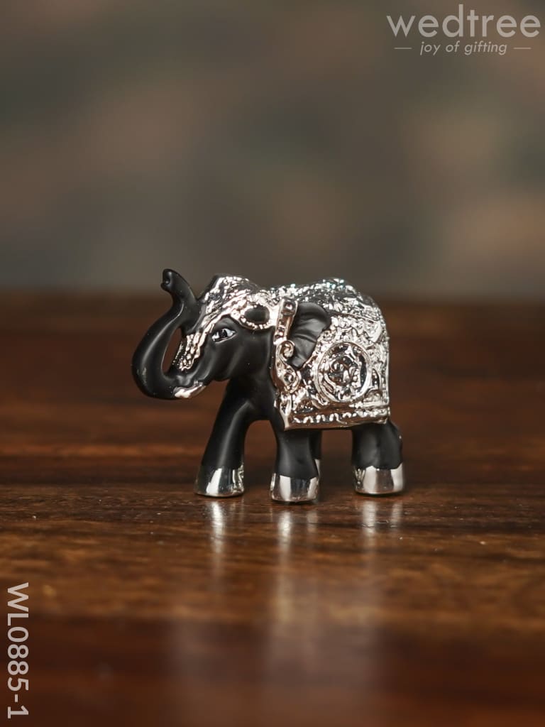 German Silver Baby Elephant (Set of 2)