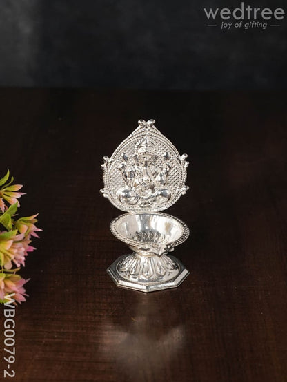 German Silver Diya