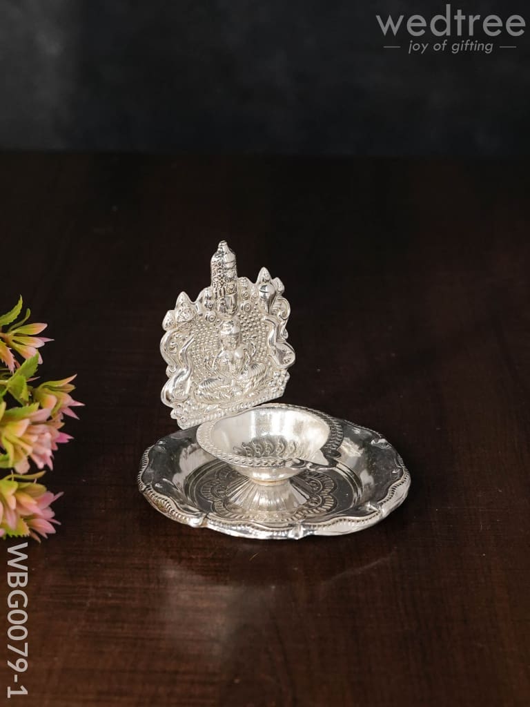 German Silver Diya