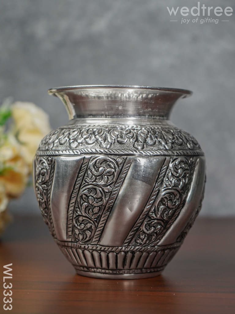 German Silver Kalash with Antique Finish