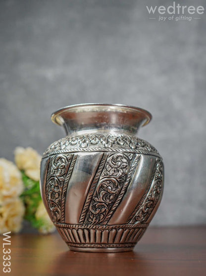 German Silver Kalash with Antique Finish