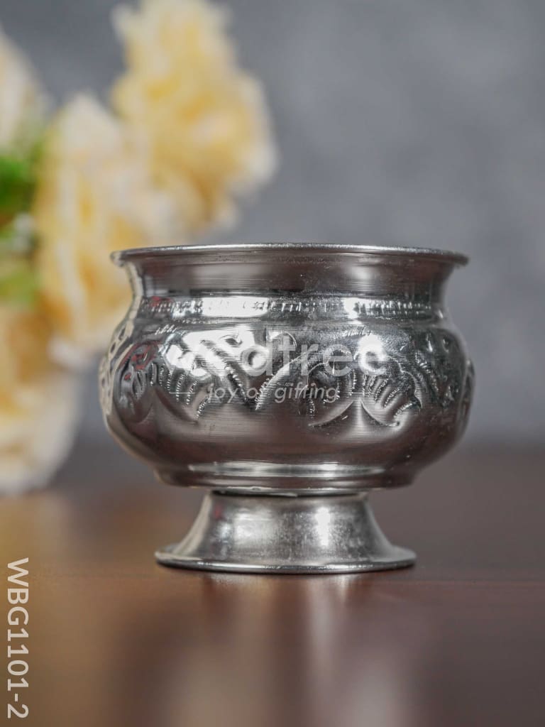 German Silver Kumkum Bowl