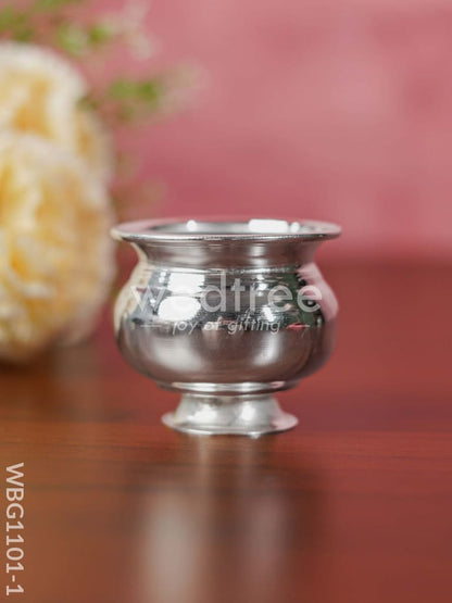 German Silver Kumkum Bowl