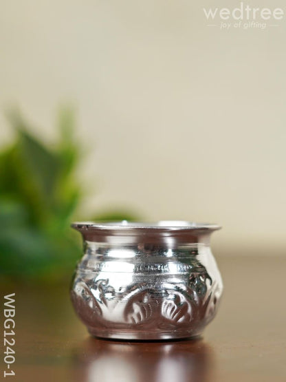 German Silver Kumkum Bowl