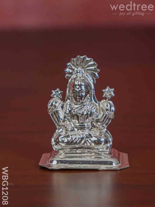 German Silver Lakshmi Idol