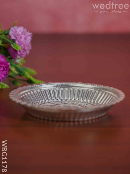 German Silver Swastik Plate