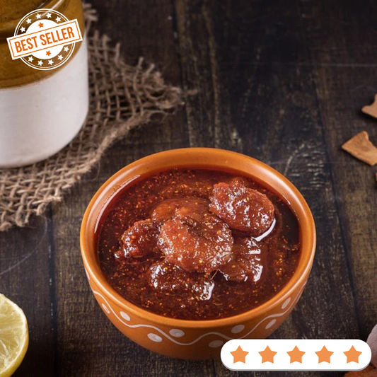 Andhra Style Spicy Prawns Pickle (Bhimavaram Special Royyala Avakaya) - Pickles - Buy Online from Godavari Vantillu | Desify