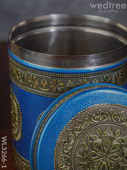 Gold Oxidized Dabba