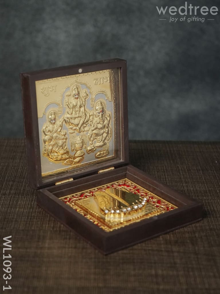 Gold Plated Prayer Box - Small