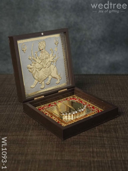 Gold Plated Prayer Box - Small