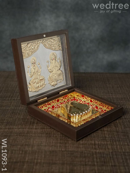 Gold Plated Prayer Box - Small