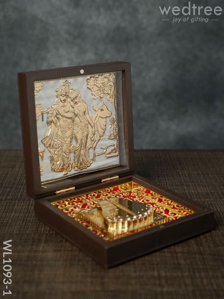 Gold Plated Prayer Box - Small