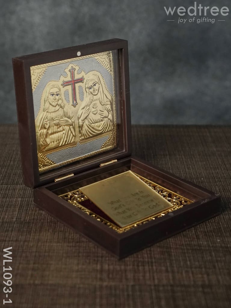 Gold Plated Prayer Box - Small