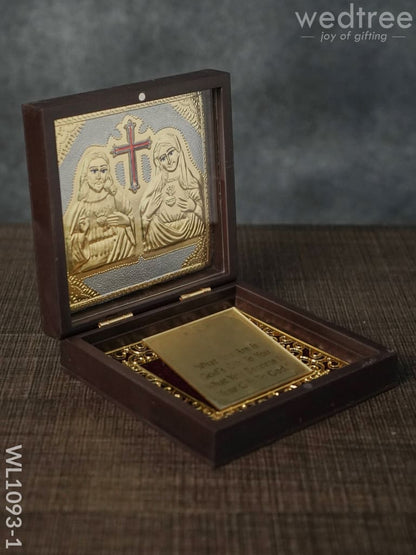 Gold Plated Prayer Box - Small