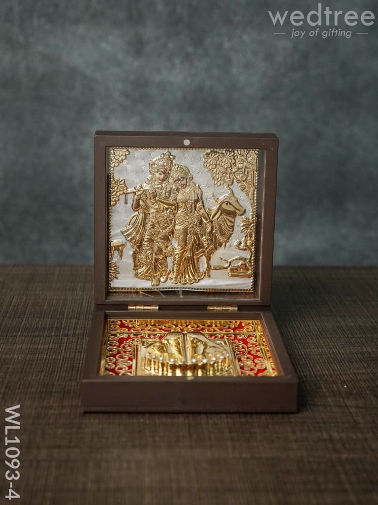 Gold Plated Prayer Box - Small