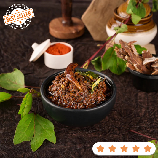 Andhra Gongura Pickle – Traditional Sorrel Leaves Pickle - Pickles - Buy Online from Vellanki Foods | Desify