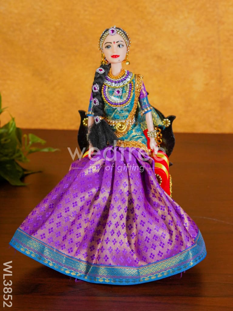 Half Saree Ceremony Doll Combo - Set of 3