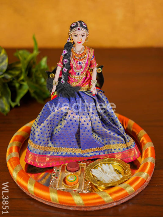 Half Saree Ceremony Doll