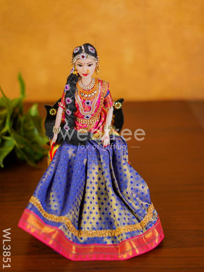 Half Saree Ceremony Doll